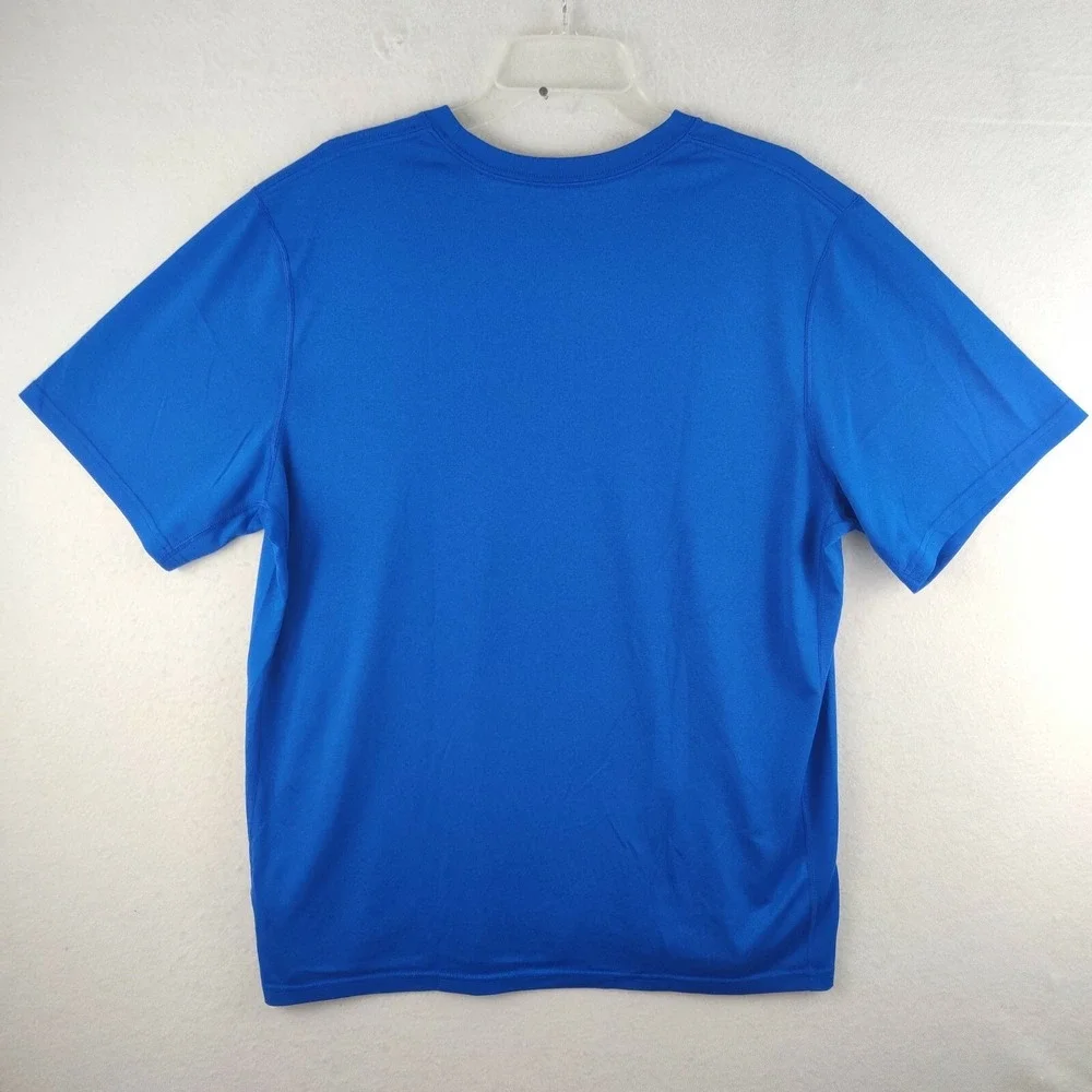 Nike Dri-Fit Mens Extra Large Athletic Tee T-Shirt Blue XL‎